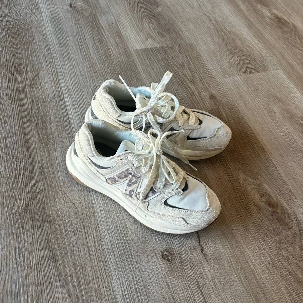 New Balance 57/40 Sea Salt Leopard - Picture 4 of 12